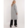 Dámsky kabát farba sivá kód TW-PL-BI-7298-2.14 : na temu obdobie Jeseň / zima