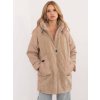 Dámska Bunda farba Hnedá camel kód MBM-KR-F-23301.84