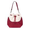 Červené dámska kabelka Shelvt kod CCC -1- TOR-JS2420P-R (Veľkosť one size)