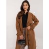 Dámsky kabát farba hnedá camel kód TW-PL-BI-2209.71P : na temu obdobie Jeseň / zima