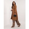 Dámsky kabát farba hnedá camel kód TW-PL-BI-2209.71P : na temu obdobie Jeseň / zima