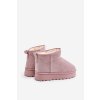 Dětské Sněhové Boty Zateplené Růžové Nallita (Veľkosť 31)