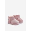 Dětské Zateplené Sněhule Růžové Gooby (Veľkosť 22)