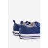 Dětské Tenisky Na Suchý Zip Big Star OO374010 Tmavě Modré (Veľkosť 32)