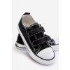 Dětské Tenisky Na Suchý Zip Big Star OO374008 Černé (Veľkosť 34)