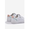 Detské tenisky z eco kože na suchý zips big star oo374005 biele / (Veľkosť 30)