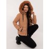 Dámska Bunda farba Hnedá camel kód SK-KR-HH-2404.95