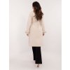Dámsky kabát farba svetlo-béžová kód TW-PL-BI-2209.71P : na temu obdobie Jeseň / zima
