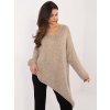 Dámsky sveter farba Béžová kód TW-SW-BI-1925.85