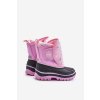 Dětské Sněhule Na Suchý Zip Růžové Lee Cooper LCJ-24-44-2863K (Veľkosť 22)