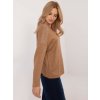 Dámsky sveter farba Hnedá camel kód DHJ-SW-17690.21