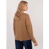Dámsky sveter farba Hnedá camel kód DHJ-SW-17690.21