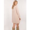 Dámske béžove šaty športove kód produktu RV-SK-A-165.61
