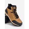 Zateplené pánské trekingové členkové topánky camel loreinae / 24MN20-7936 CAMEL (Veľkosť 42)