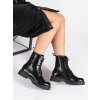 Čierne dámske členkové topánky workery na platforme Seastar kod CCC -1- QT98P-B (Veľkosť 36)