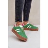 Dámske tenisky na platforme zelené egelia / EV-508 GREEN/Q (Veľkosť 36)