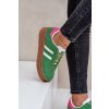 Dámske tenisky na platforme zelené egelia / EV-508 GREEN/Q (Veľkosť 36)