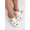 Dámske šľapky  biele kód obuvi YL-54 WHITE (Veľkosť 37)