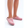 Dámske šľapky  ružové kód obuvi GF000026 ROSA (Veľkosť 36)