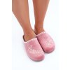 Dámske šľapky  ružové kód obuvi GF000026 ROSA (Veľkosť 36)