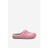 Dámske šľapky  ružové kód obuvi GF000026 ROSA (Veľkosť 36)