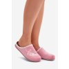 Dámske šľapky  ružové kód obuvi GF000026 ROSA (Veľkosť 36)