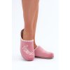 Dámske šľapky  ružové kód obuvi GF000026 ROSA (Veľkosť 36)