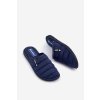 Pánske šľapky  modré kód obuvi 91000027 GRANATOWY (Veľkosť 44)