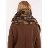 Dámsky šál farba hnedá camel Fact - naj AT-SZ-416.61P (Farba Hnedá camel, Veľkosť ONE SIZE)