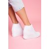 Dámská obuv sneakers big star bilá ff274a192 / FF274A192 WHITE (Veľkosť 39)