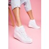 Dámská obuv sneakers big star bilá ff274a192 / FF274A192 WHITE (Veľkosť 39)