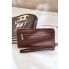 Dámska hnedé veľká peňaženka kód PE- CCC -01- SF2405P COFFE (Veľkosť Uni)