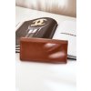 Dámska hnedé veľká peňaženka kód PE- CCC -01- YX2443P BROWN (Veľkosť Uni)