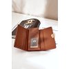 Dámska hnedé veľká peňaženka kód PE- CCC -01- YX2443P BROWN (Veľkosť Uni)