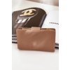 Dámska hnedé malá peňaženka kód PE- CCC -01- YX2457 KHAKI (Veľkosť Uni)