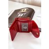 Dámska čierne malá peňaženka kód PE- CCC -01- YX2442P RED (Veľkosť Uni)