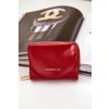 Dámska čierne malá peňaženka kód PE- CCC -01- YX2442P RED (Veľkosť Uni)