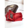 Dámska červené malá peňaženka kód PE- CCC -01- TJ2406 RED (Veľkosť Uni)