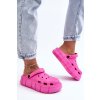 Dámská pěnová platforma Crocs Fuchsia Beckett (Veľkosť 38.5)