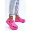 Dámská pěnová platforma Crocs Fuchsia Beckett (Veľkosť 38.5)
