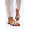 Zazoo 40185 pohodlné kožené klínové Sandále hnedé / 40185 BF. BEŻ (Veľkosť 37)