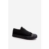 Dámske klasické nízke čierne tenisky caelira / B-806 ALL BLACK (Veľkosť 40)