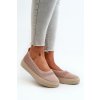 Dámské tenisky slip-on na platformě růžové Pimadea (Veľkosť 36)