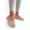 Dámské tenisky slip-on na platformě růžové Pimadea (Veľkosť 36)