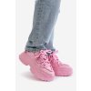 Dámske ružové tenisky plošina z eko kože kód obuvi TE- CCC -01-BL503P PINK : Naše topky dnes na temu tenisky (Veľkosť 41)