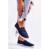 Dámské látkové tenisky Slip-On námořnická modre Lilis