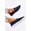 Dámské látkové tenisky Slip-On námořnická modre Lilis