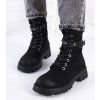 Čierni traperi Narnclaedra K22010A BLACK (Veľkosť 38)