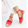 Hnedé espadrilky s ozdobou Aydan 7792 RED 38 - GM (Veľkosť 38)