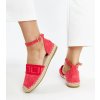 Hnedé espadrilky s ozdobou Aydan 7792 RED 38 - GM (Veľkosť 38)